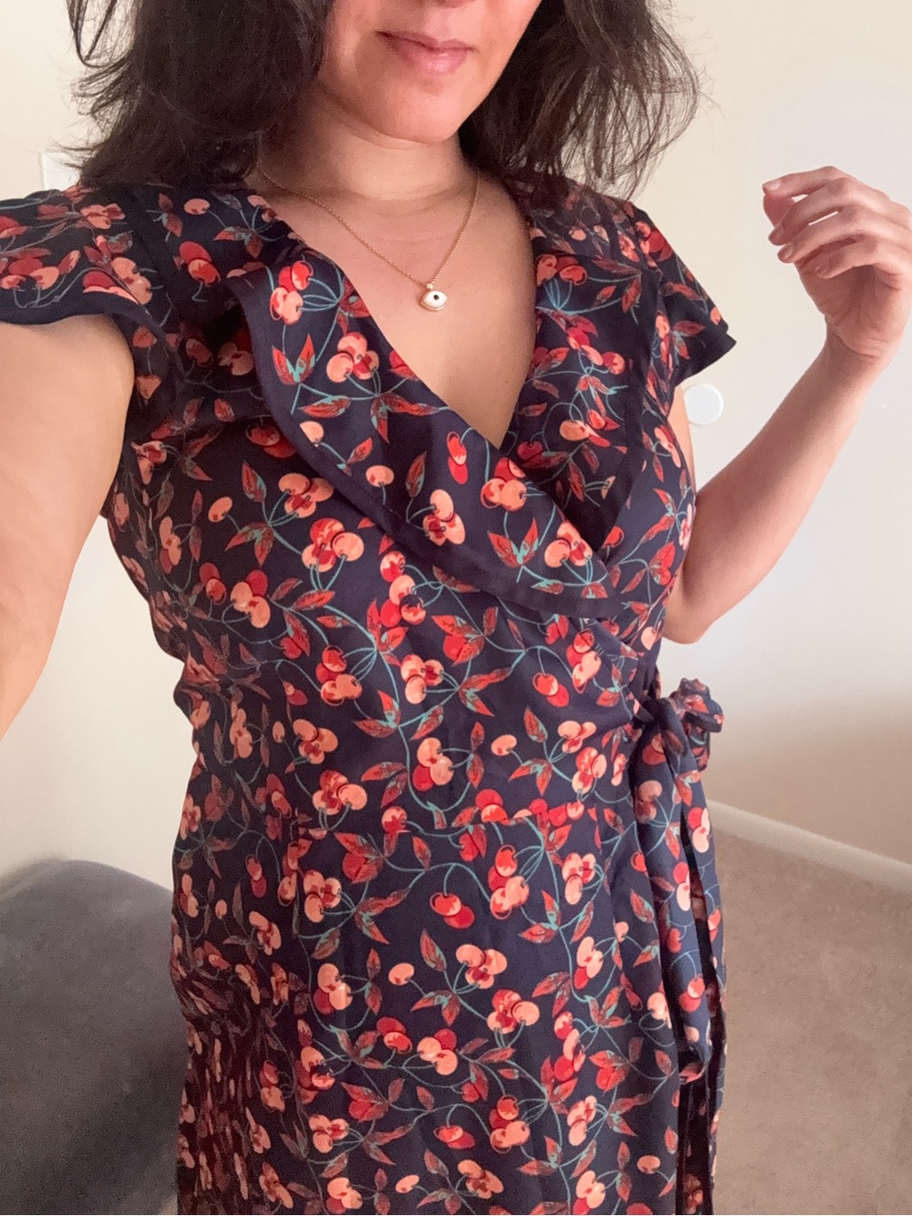 Cherry Dress - Anthropologie - size 6